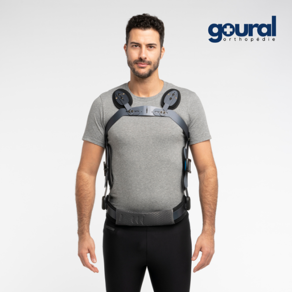 Corset d'immobilisation et de maintien du rachis en hyper-extension CIMHR Spherical system