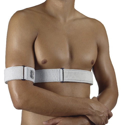 Push med elbow to body shoulder pad