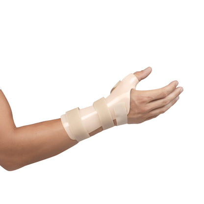 Orthèse d'immobilisation poignet-pouce thermo-formée