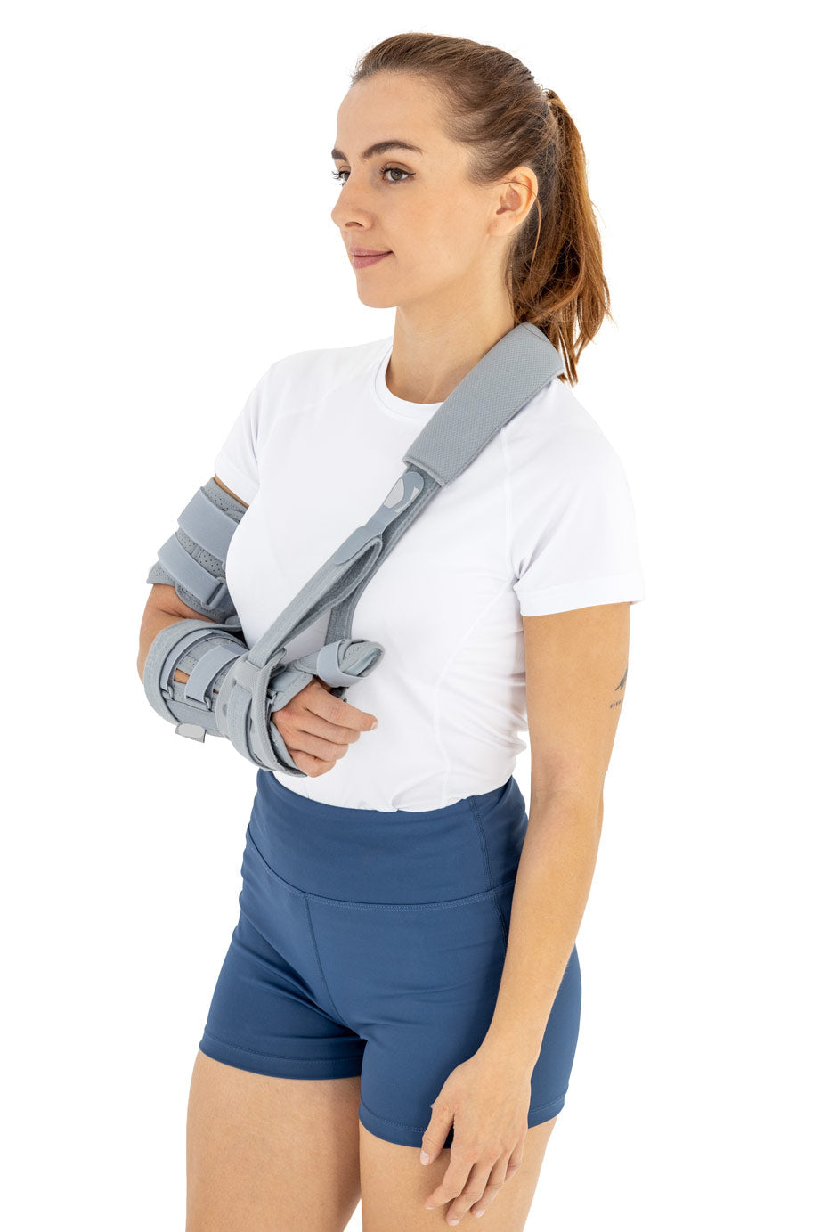 Attelle articulée 2 en 1 immobilisation coude et poignet et pouce Hand and Elbow