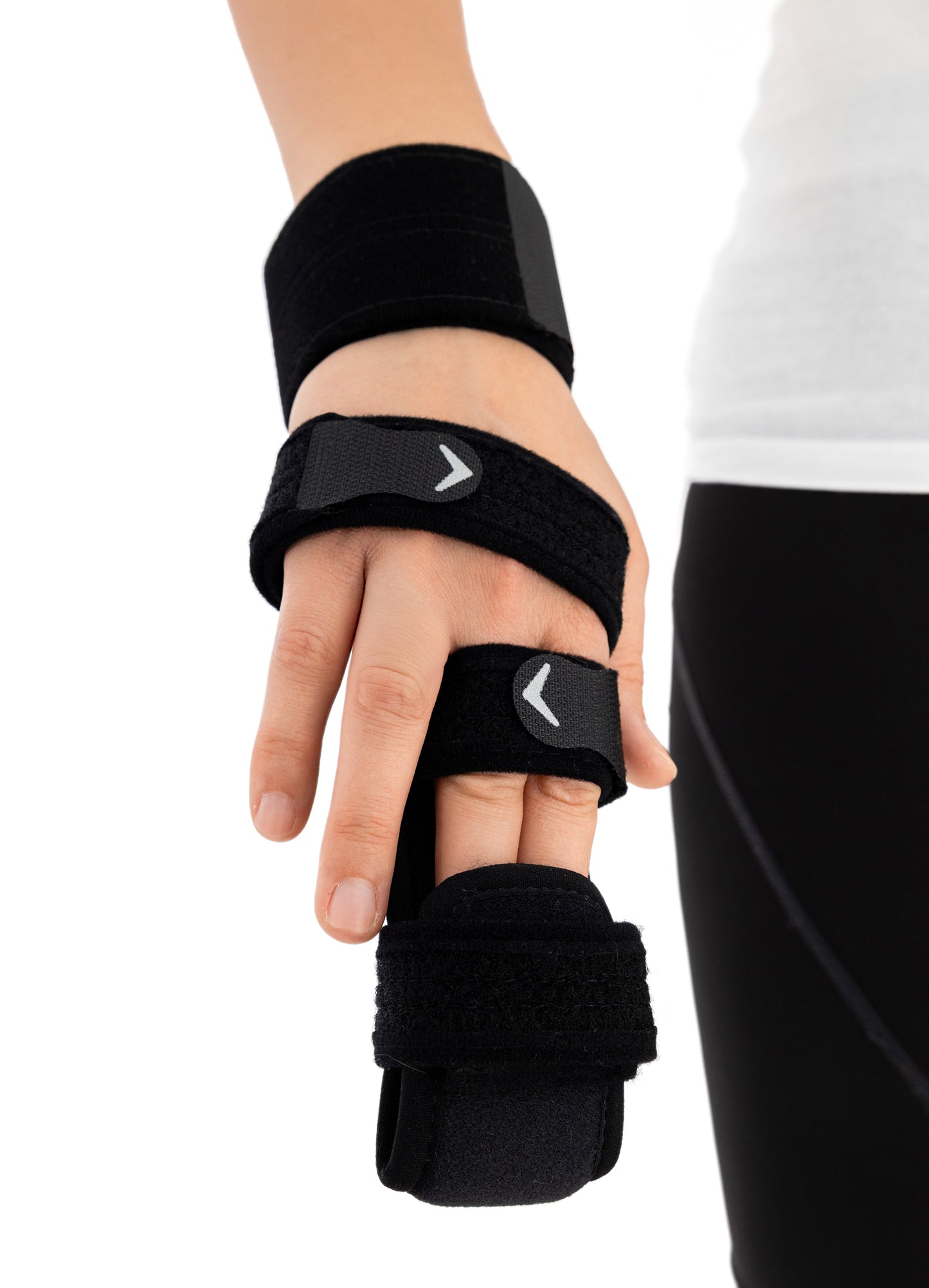 Orthèse de repos poignet main doigts sans pouce