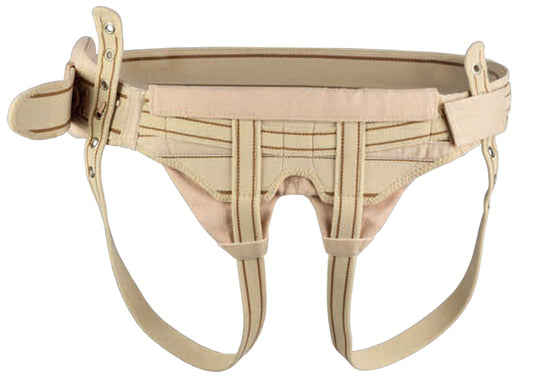 Bandage herniaire pour réduction de hernies inguinales bilatérales HerniaCare