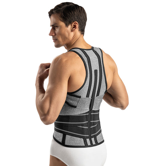 Ceinture-Corset dorso-lombaire avec rappel de posture anti-cyphose Wellness dorso