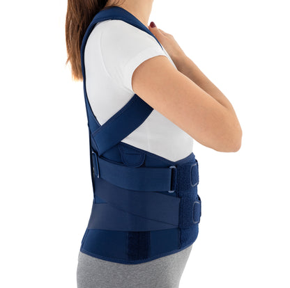 Ceinture-Corset dorso-lombaire avec rappel de posture anti-cyphose full back brace