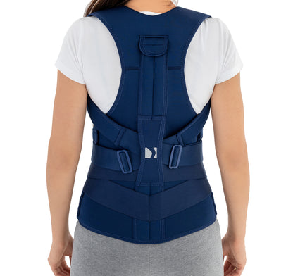 Ceinture-Corset dorso-lombaire avec rappel de posture anti-cyphose full back brace