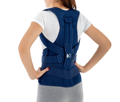Ceinture-Corset dorso-lombaire avec rappel de posture anti-cyphose full back brace