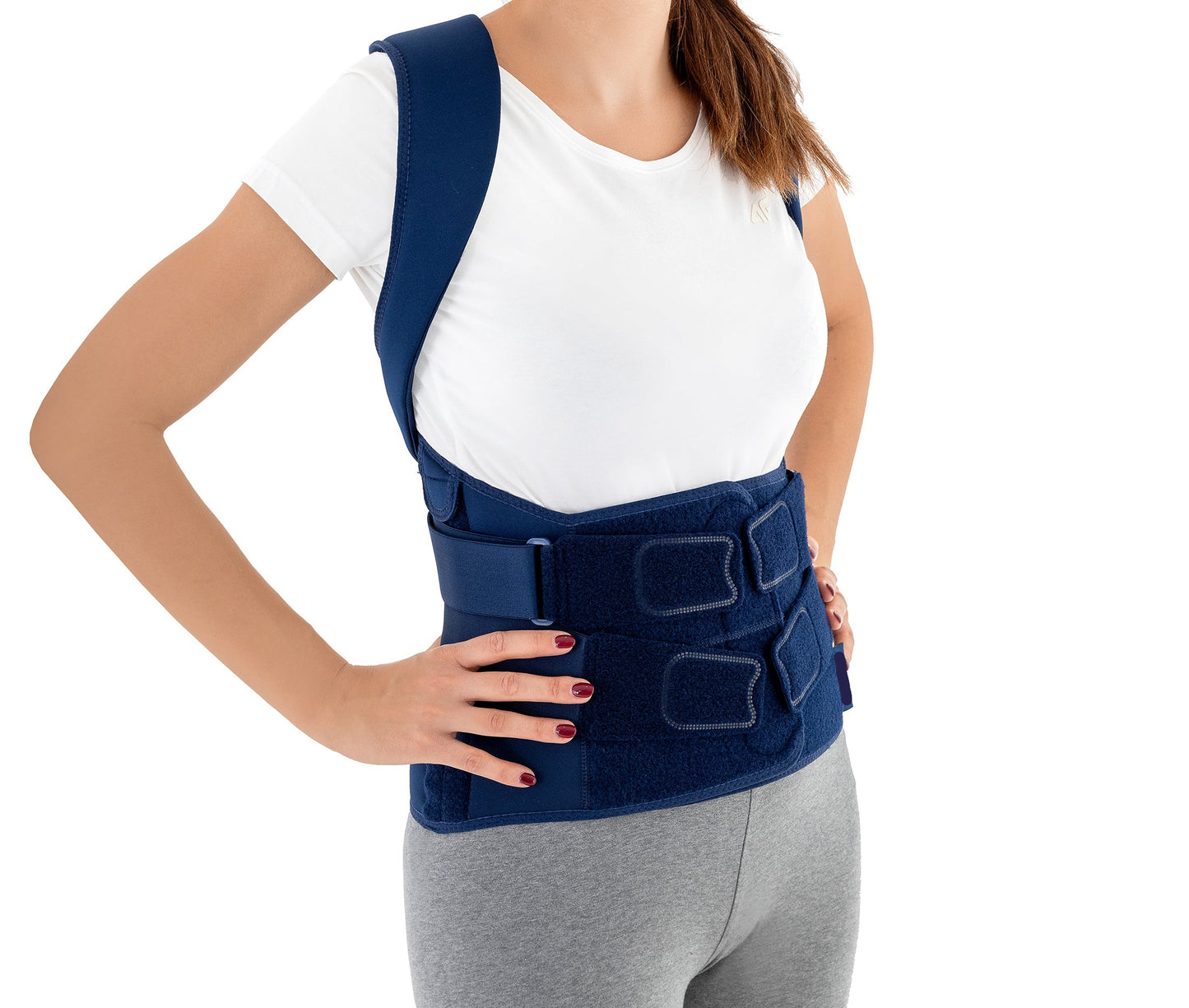 Ceinture-Corset dorso-lombaire avec rappel de posture anti-cyphose full back brace