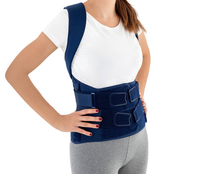 Ceinture-Corset dorso-lombaire avec rappel de posture anti-cyphose full back brace