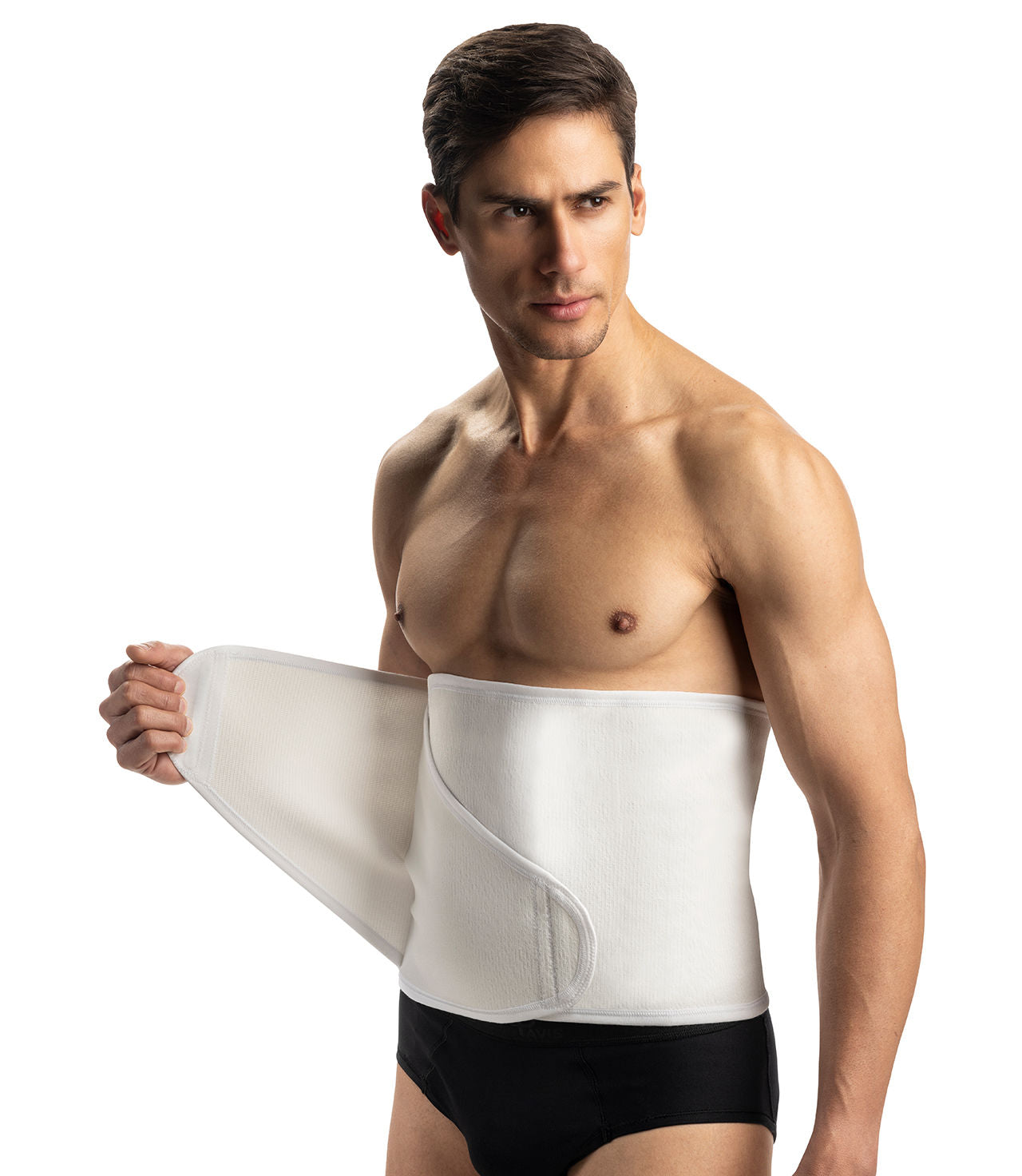 Ceinture abdominal hauteur 27 cm tricot 3D taille unique (< 120 cm)