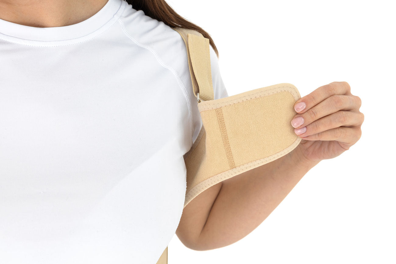 Ceinture de contention thoracique poitrine ouverte pour femme