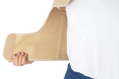 Ceinture de contention thoracique poitrine ouverte pour femme