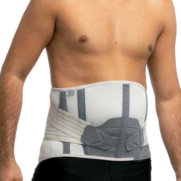 Ceinture de maintien abdominal forme enveloppante pour ventre fort