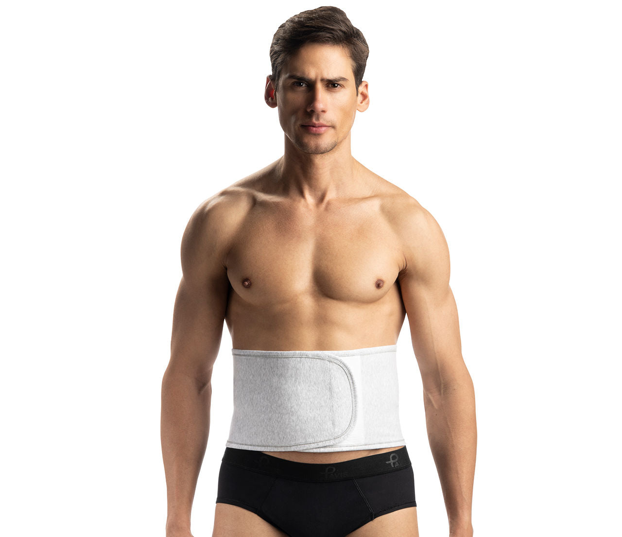 Abdominal support belt for umbilical hernia reduction