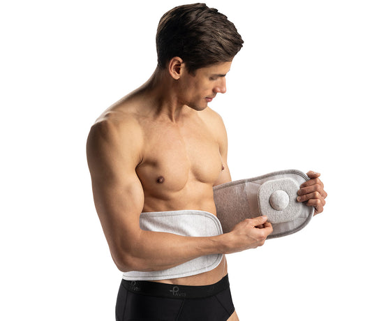 Ceinture de maintien abdominal pour réduction de hernie ombilicale