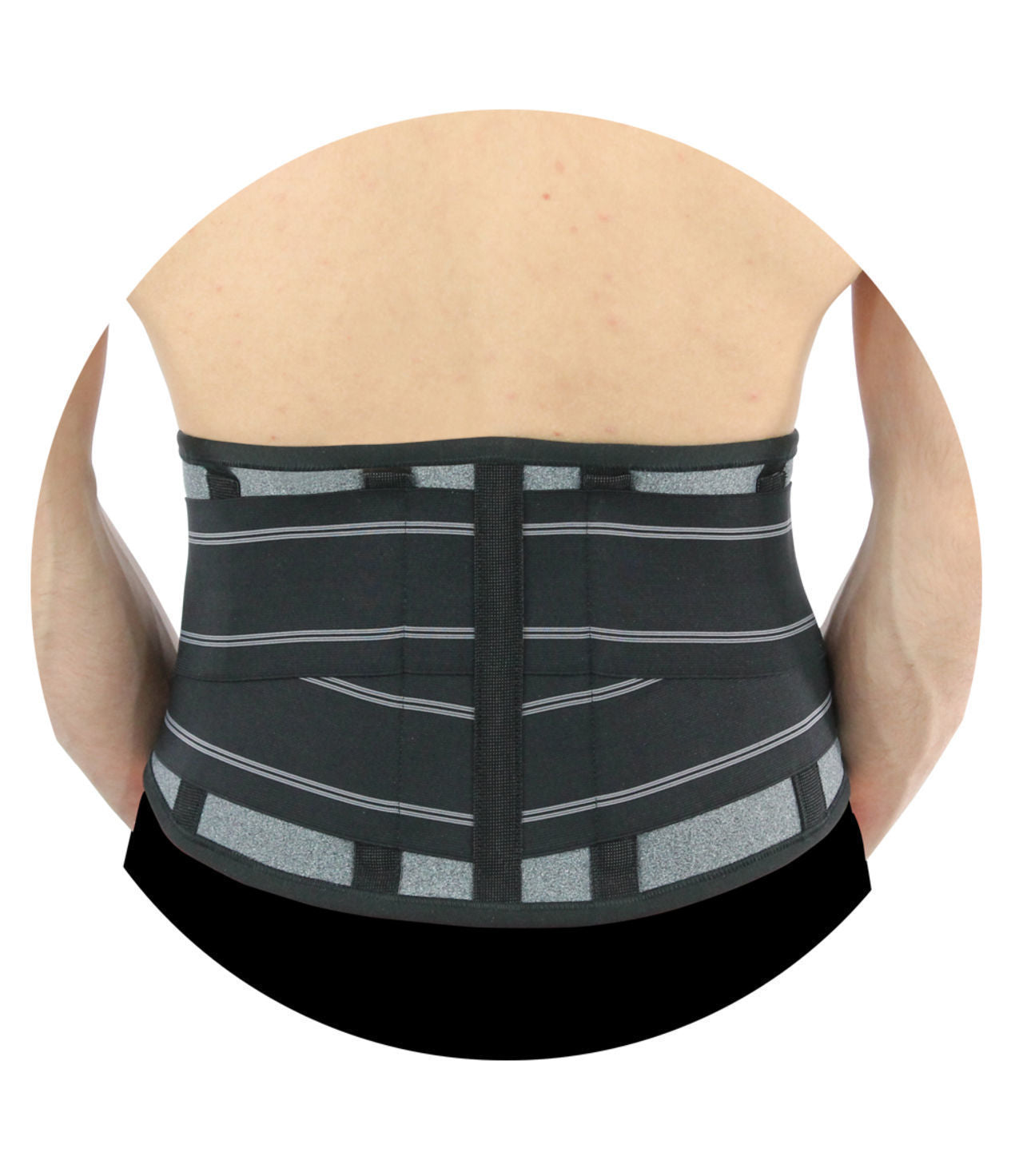 Ceinture de maintien lombaire évolutive e-Black 21