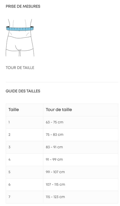 Ceinture de soutien thoraco-lombaire Dorso-Evotec