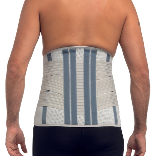 Ceinture de maintien lombaire triple tenseur coupe homme