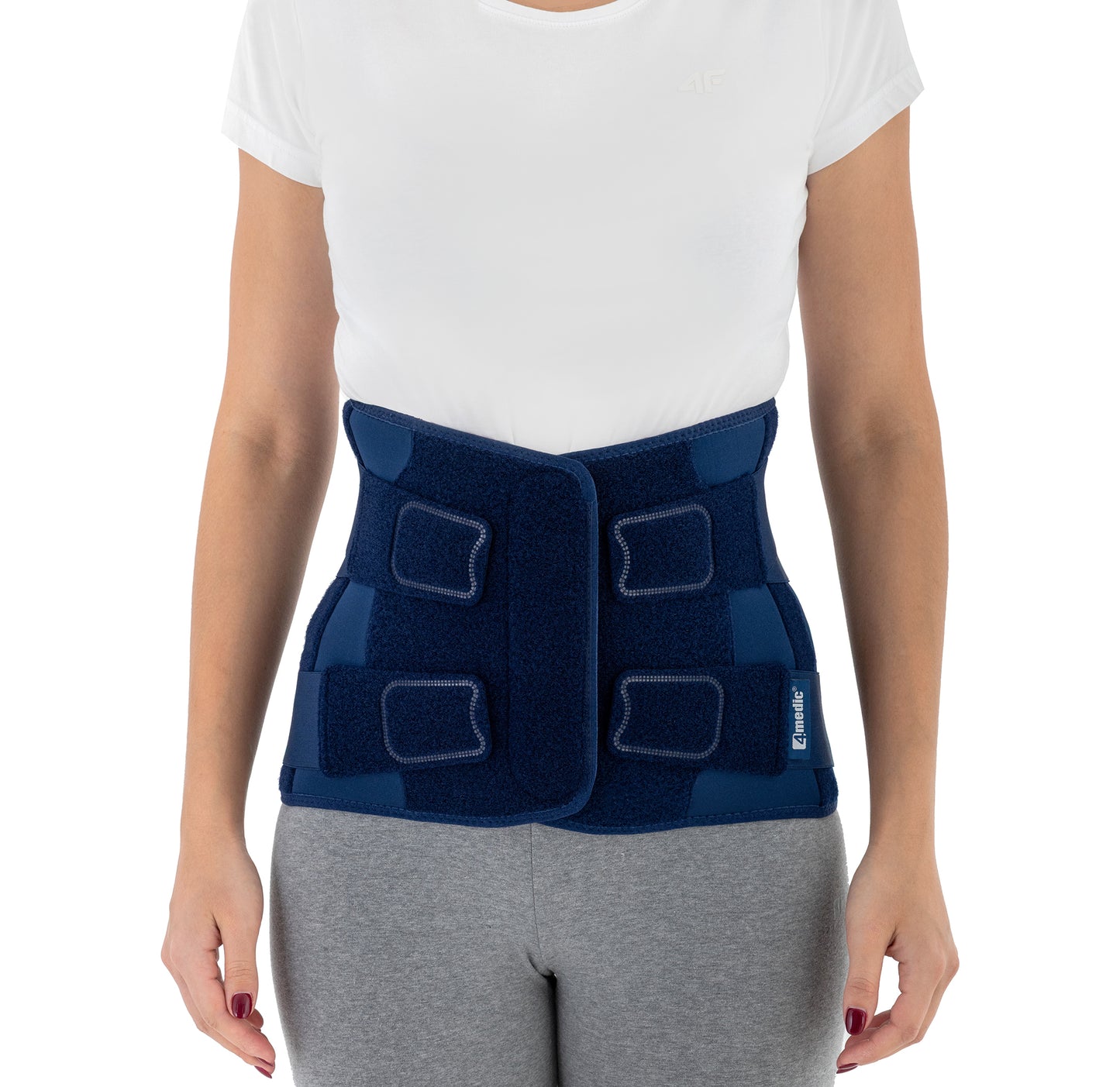Ceinture de Soutien lombaire BlueFit Lux haute