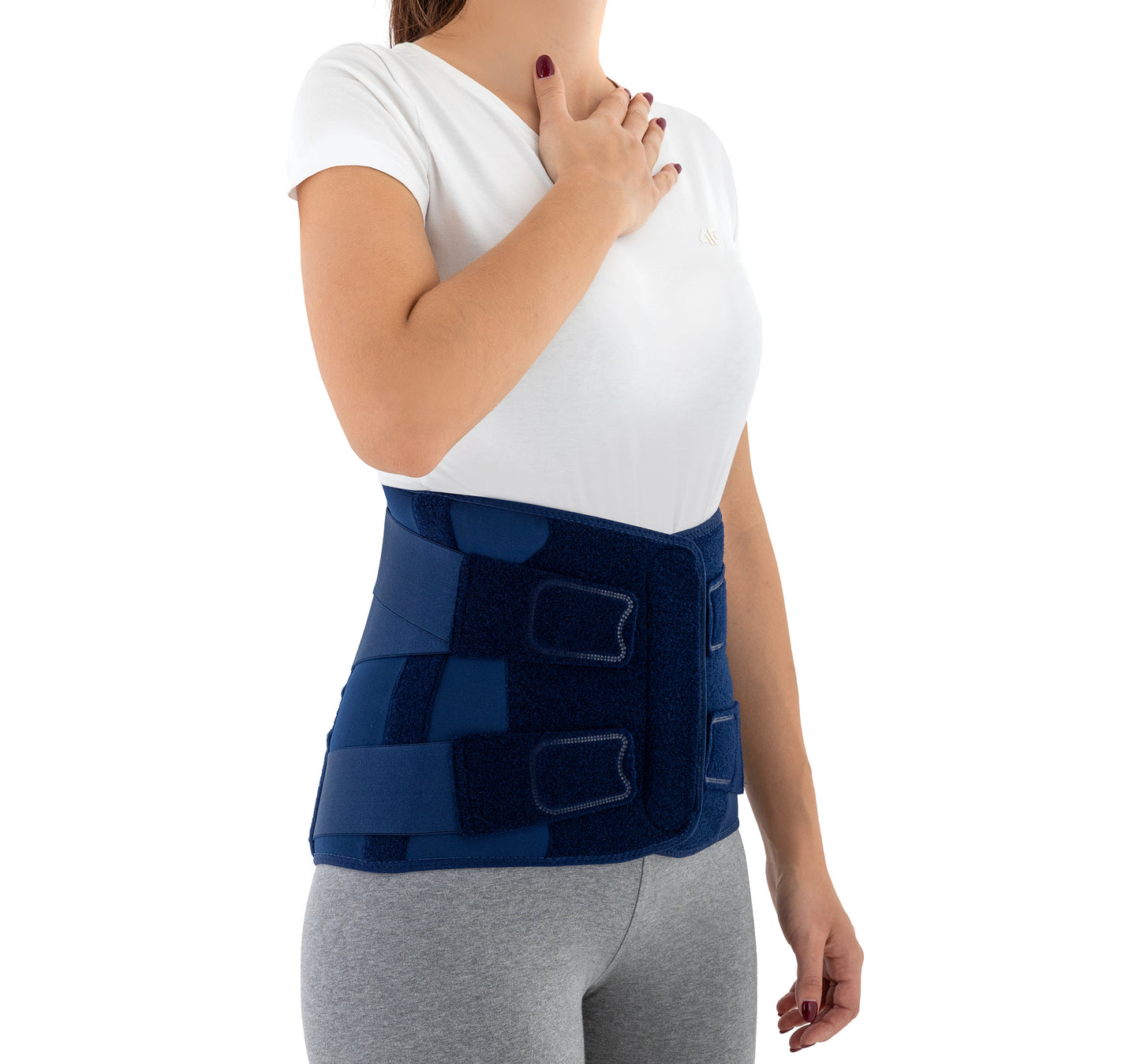 Ceinture de Soutien lombaire BlueFit Lux haute