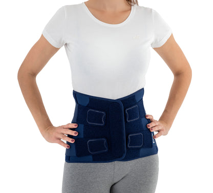 Ceinture de Soutien lombaire BlueFit Lux haute