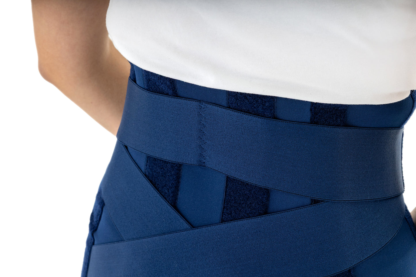 Ceinture de Soutien lombaire BlueFit Lux haute