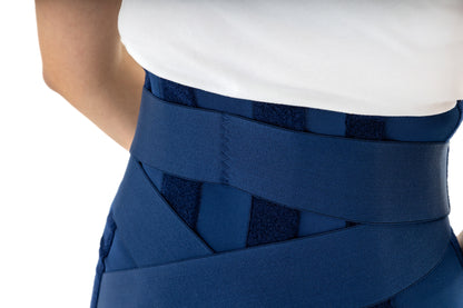 Ceinture de Soutien lombaire BlueFit Lux haute