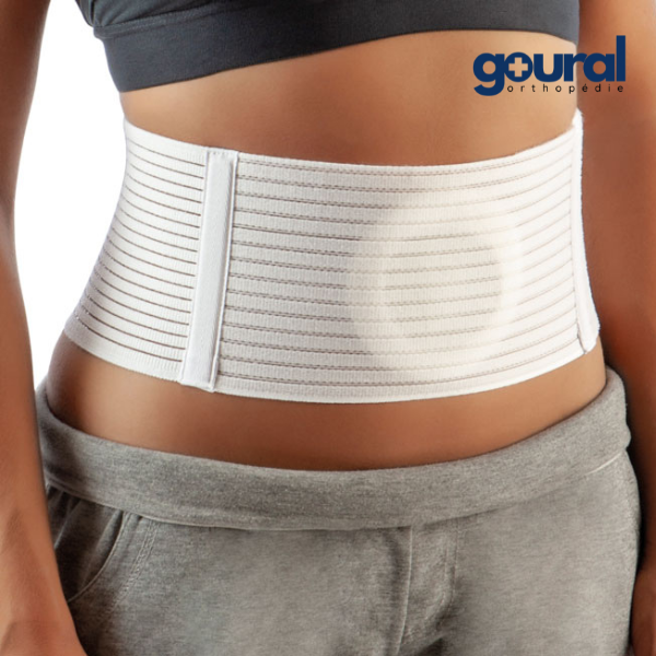 Ceinture de maintien abdominal et réduction de hernie ombilicale Ombiliflex éco