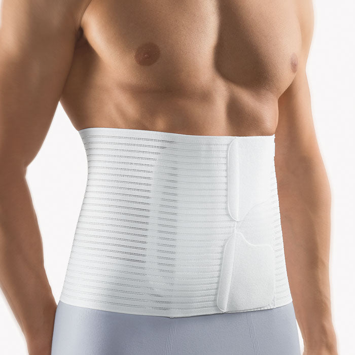 Ceinture de maintien abdominal AbdoPad avec pelote gel plate amovible