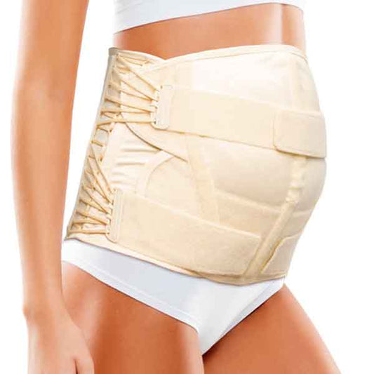 Ceinture haute 31 cm de maintien abdominal forme enveloppante pour ventre fort