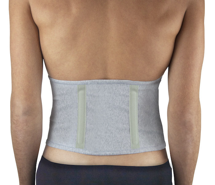 Abdominal support belt for umbilical hernia reduction