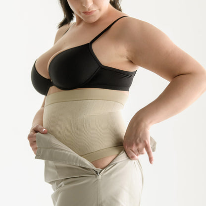 Ceinture de maintien abdominal et micro-massage Silver Wave