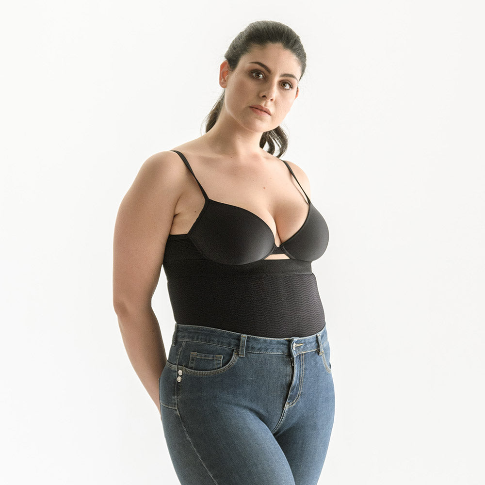 Ceinture de maintien abdominal et micro-massage Silver Wave