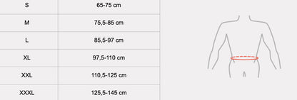 Ceinture de soutien lombaire avec deux rappels de serrage pour hommes - SUV