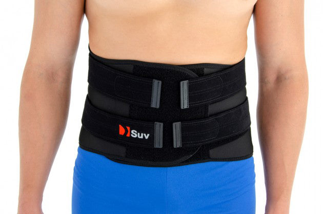 Ceinture de soutien lombaire avec deux rappels de serrage pour hommes - SUV