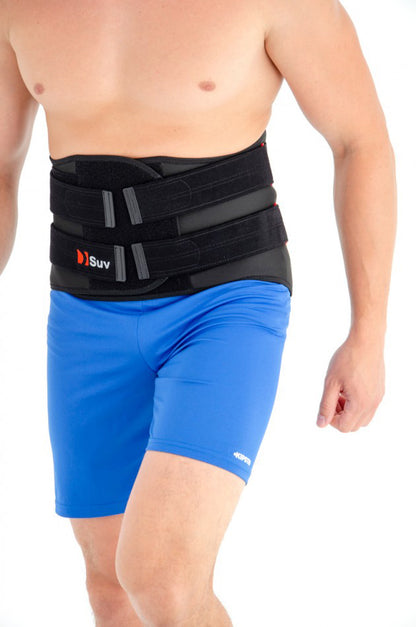 Ceinture de soutien lombaire avec deux rappels de serrage pour hommes - SUV