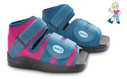 Chaussure à plâtre ou résine ou pour attelle de pied SlimLine Cast Boot pédiatrique