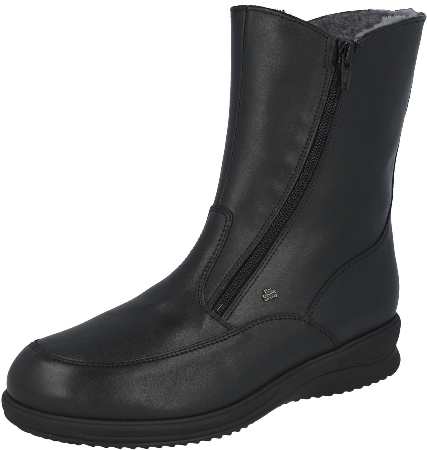 Chaussures-bottes zip fourrées mouton Finn Comfort femme Minsk