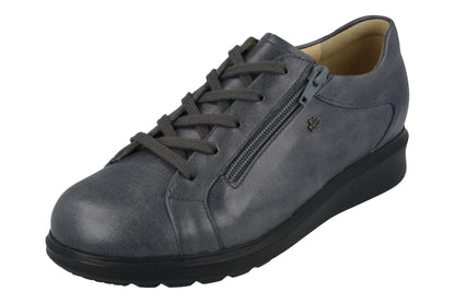 Chaussures thérapeutiques Finn Comfort femme fermetures lacet et zip Lisboa