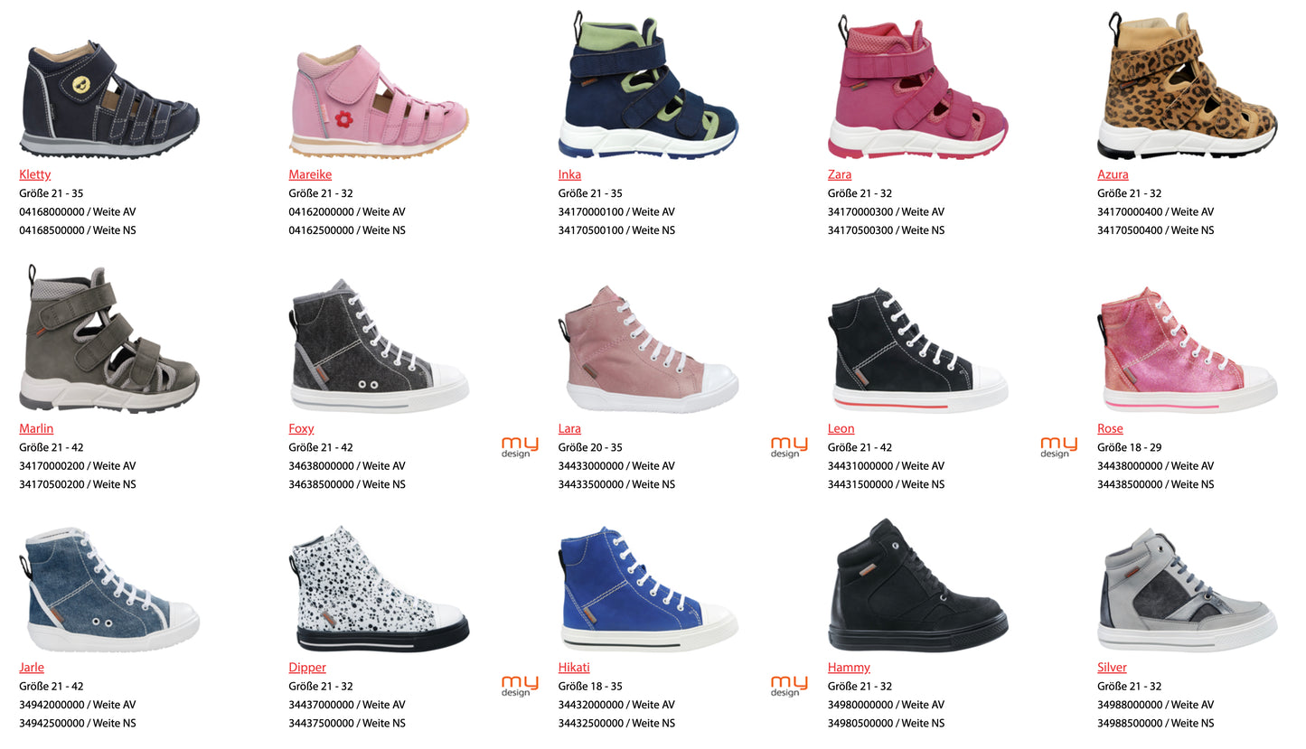 Chaussures thérapeutiques pédiatriques anti-varus