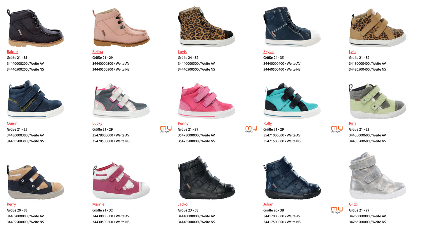 Chaussures thérapeutiques pédiatriques anti-varus