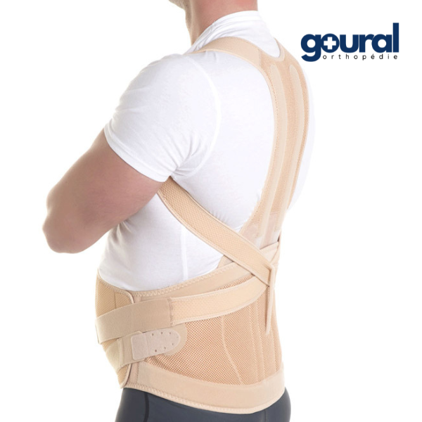 CIVaS corset with removable back module ("Taylor" strong belly)