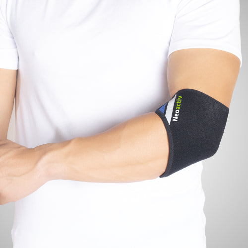 Coudière courte de protection et maintien en néoprène