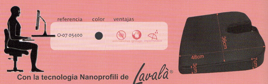 Coussin de correction de la posture en position assis