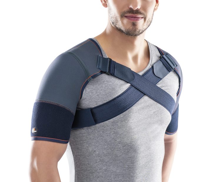 Epaulière de maintien bilatérale en néoprène