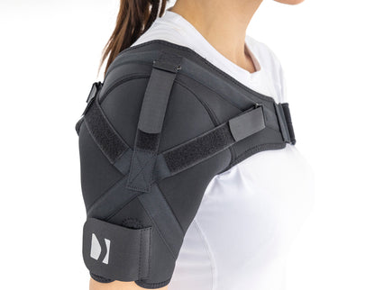 Epaulière de recentrage et maintien de l'épaule