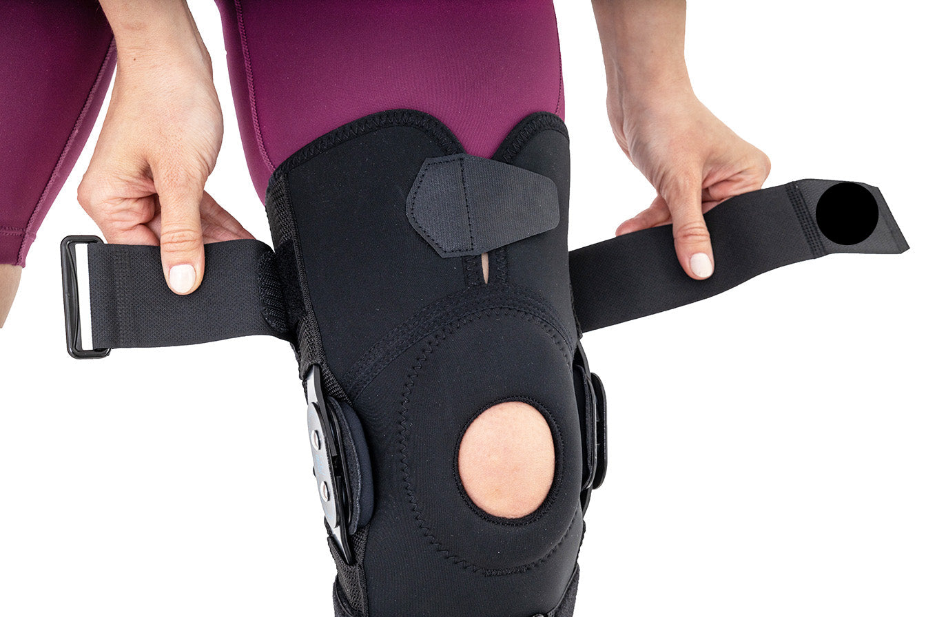 Genouillère ligamentaire articulée ouverture à la cuisse Activ pren 2i