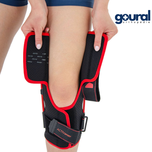 Genouillère ligamentaire FlexSplint Open (ouverture totale)