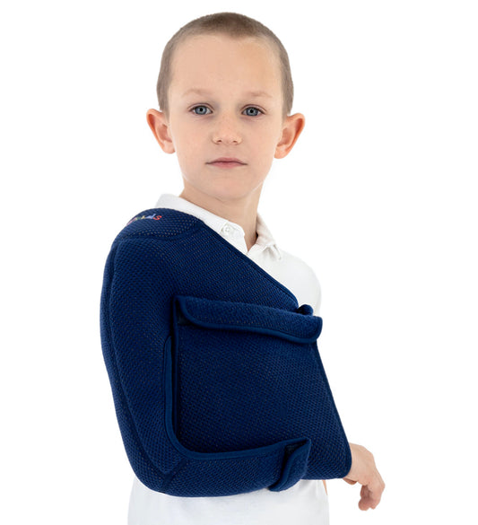 Pediatric shoulder immobilization vest