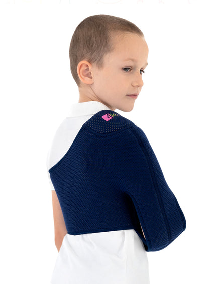 Pediatric shoulder immobilization vest