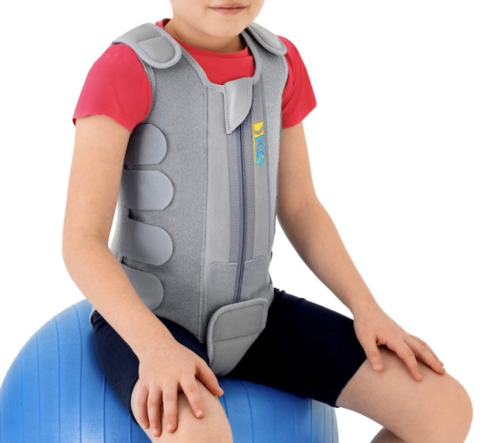 Gilet d'immobilisation thoraco-vertébrale pédiatrique
